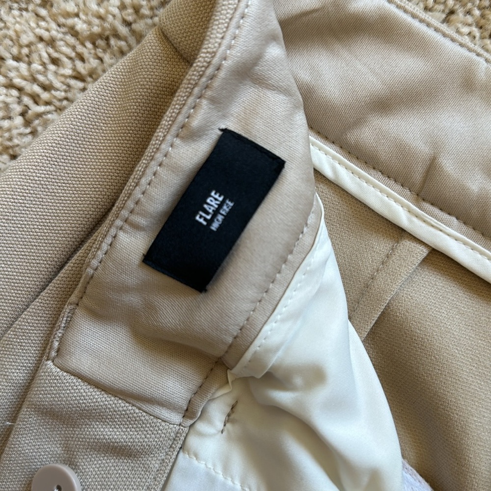 Express High Rise Flare Pant - Picture 2 of 3